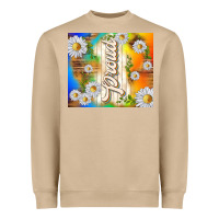 Mushroom proud with daisies Heavyweight Sweatshirt - TumblerDesignByShophia