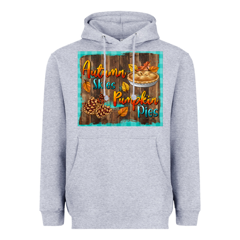 Autumn Skies Pumpkin Pies Tumbler Heavyweight Hoodie by BundleAndBundleShop | Teevron