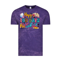 Cloud Purple happy 100 days of school Vintage Tee - Artiststas