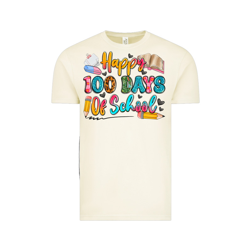 Happy 100 Days Of School Vintage Tee by Artiststas | Teevron