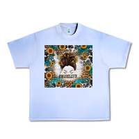 Grape Ice mom life messy bun western Urban Heavy Tee - Jasminsmagicworld