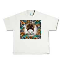 Pistachio mom life messy bun western Urban Heavy Tee - Jasminsmagicworld