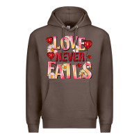 Coffee Love never fails Premium Hoodie - FaDigitalArtStudio