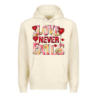 Sandshell Love never fails Premium Hoodie - FaDigitalArtStudio