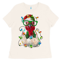 Bone christmas rooster Ladies Tee - RanaPortraitStore