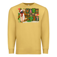 Antique Gold Warm And Cozy Penguin Premium Sweatshirt - FaDigitalArtStudio