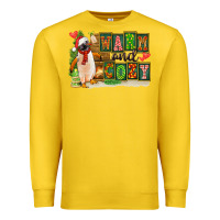Lemon Warm And Cozy Penguin Premium Sweatshirt - FaDigitalArtStudio