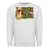 Oatmeal Heather Warm And Cozy Penguin Premium Sweatshirt - FaDigitalArtStudio