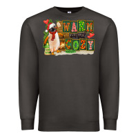 Smoke Warm And Cozy Penguin Premium Sweatshirt - FaDigitalArtStudio