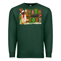 Sports Green Warm And Cozy Penguin Premium Sweatshirt - FaDigitalArtStudio