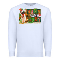 White Warm And Cozy Penguin Premium Sweatshirt - FaDigitalArtStudio