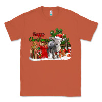 Copper happy christmas southdown baby sheep Classic Tee - LillyAllenDesigns