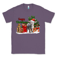 Lavender happy christmas southdown baby sheep Classic Tee - LillyAllenDesigns