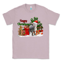 Lilac happy christmas southdown baby sheep Classic Tee - LillyAllenDesigns
