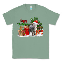 Sage happy christmas southdown baby sheep Classic Tee - LillyAllenDesigns