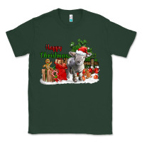 Sports Green happy christmas southdown baby sheep Classic Tee - LillyAllenDesigns