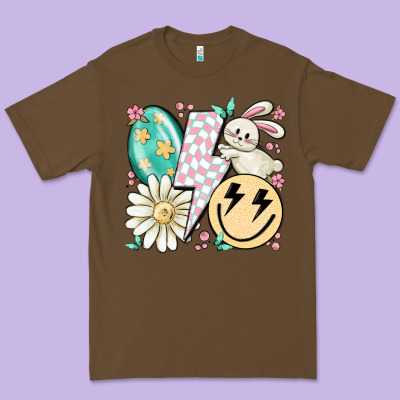 Retro Easter Premium Tee Designed By Maliassmallbusiness