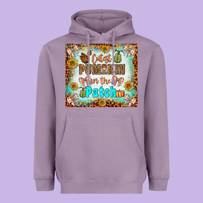 Cutest Pumpkin In The Patch Heavyweight Hoodie Designed By Bundleandbundleshop