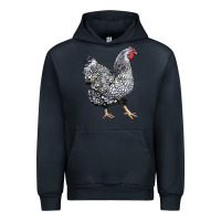 Navy wyandotte chicken Urban Hoodie - LillyAllenDesigns