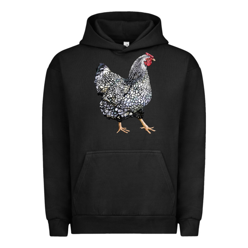 Wyandotte Chicken Urban Hoodie by LillyAllenDesigns | Teevron