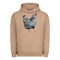 Pigment Burro wyandotte chicken Urban Hoodie - LillyAllenDesigns