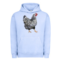 Pigment Grape Ice wyandotte chicken Urban Hoodie - LillyAllenDesigns