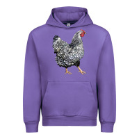 Tulip wyandotte chicken Urban Hoodie - LillyAllenDesigns