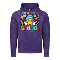 Cloud Purple 100 days of school Vintage Hoodie - Artiststas