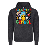 Vintage Black 100 days of school Vintage Hoodie - Artiststas