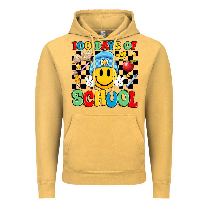 100 Days Of School Vintage Hoodie by Artiststas | Teevron