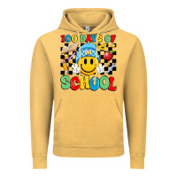 Vintage Mustard 100 days of school Vintage Hoodie - Artiststas