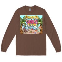 Chestnut summer vibes Long Sleeve Tee - NancyCooperArtShop