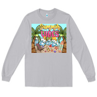 Moon Dust summer vibes Long Sleeve Tee - NancyCooperArtShop