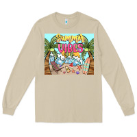Mushroom summer vibes Long Sleeve Tee - NancyCooperArtShop