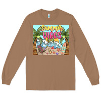 Toasted Coconut summer vibes Long Sleeve Tee - NancyCooperArtShop