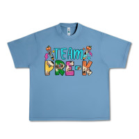 Pebble Blue team pre k Urban Heavy Tee - JahusDesignShop