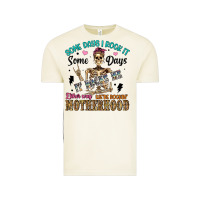 Vintage Arctic some days i rock it some days it rocks me either w Vintage Tee - Artiststas