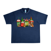 Navy christmas gnomes coffee Urban Heavy Tee - Jasminsmagicworld
