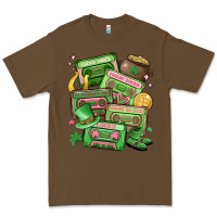Cacao st patrick's day cassette tapes Premium Tee - MaliasSmallBusiness