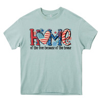 Arona home of the free because of the brave Heavy Core Tee - MaliasSmallBusiness