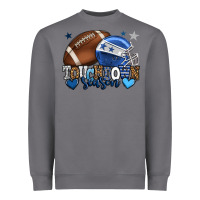 Storm Touchdown season American Football blue team color Heavyweight Sweatshirt - HowdyJamesFarm