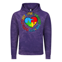 Cloud Purple autism awareness puzzle heart love understand advo Vintage Hoodie - Artiststas