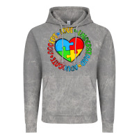 Cloud Rock autism awareness puzzle heart love understand advo Vintage Hoodie - Artiststas