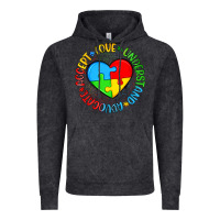 Vintage Black autism awareness puzzle heart love understand advo Vintage Hoodie - Artiststas