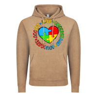 Vintage Coffee autism awareness puzzle heart love understand advo Vintage Hoodie - Artiststas