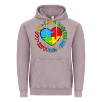 Vintage Zinc autism awareness puzzle heart love understand advo Vintage Hoodie - Artiststas