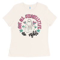 Bone not all disabilities are visible Ladies Tee - MaliasSmallBusiness