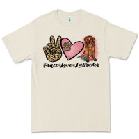 Bone peace love labrador Premium Tee - JahusDesignShop