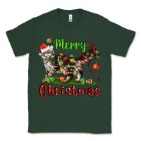 Sports Green maine coon cat merry christmas Classic Tee - LillyAllenDesigns