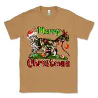 Toasted Coconut maine coon cat merry christmas Classic Tee - LillyAllenDesigns